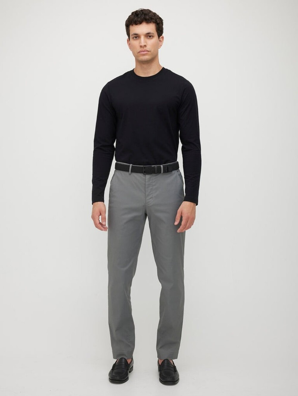 KIT And ACE Navigator Essential Trouser Men Size 38x33 Dark Gray Color Stretch